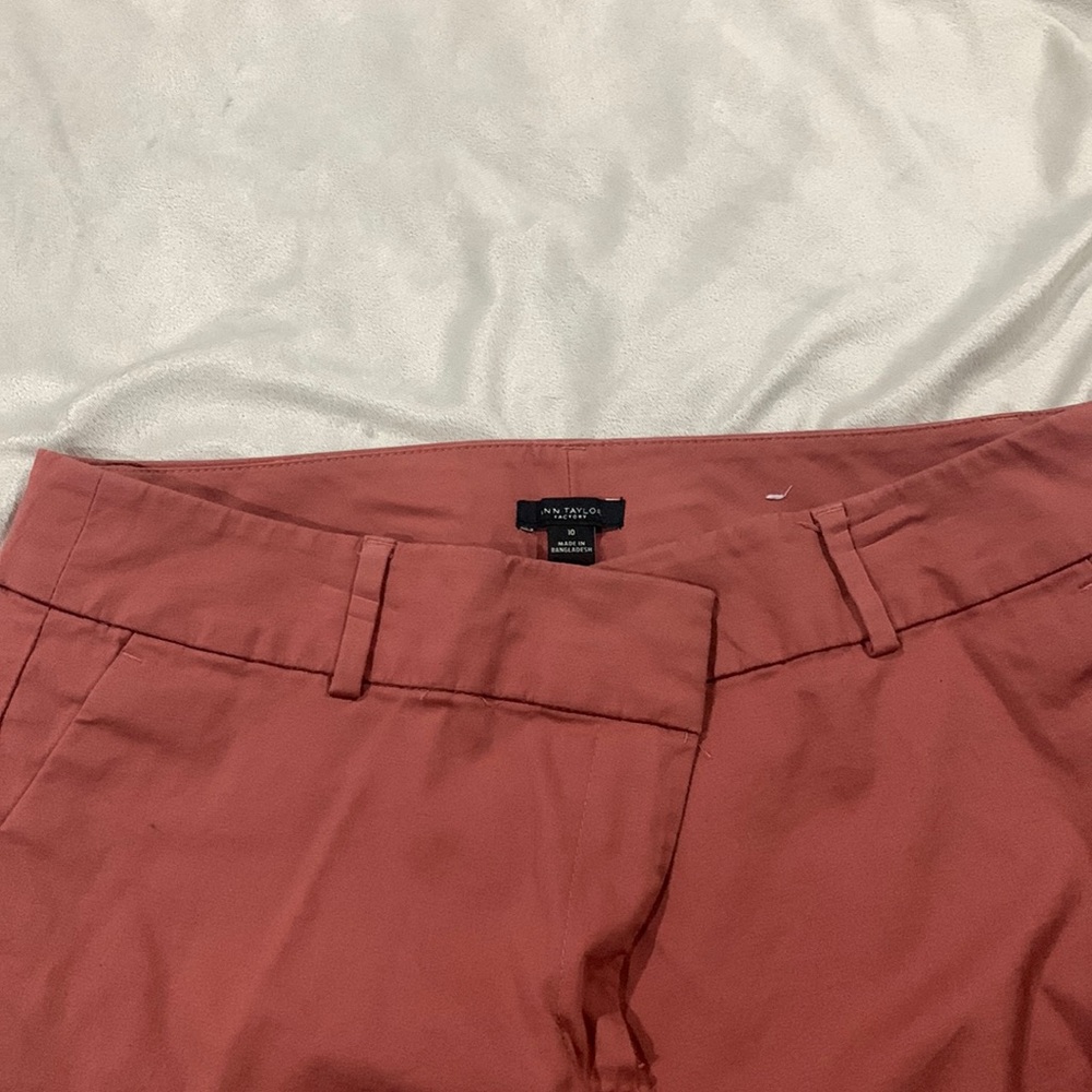 Ann Taylor Factory Cropped Ankle Pants